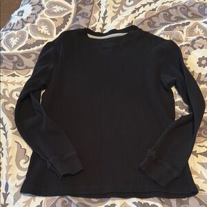Architect Jean company size 8 boys Black Long Sleeve Shirt